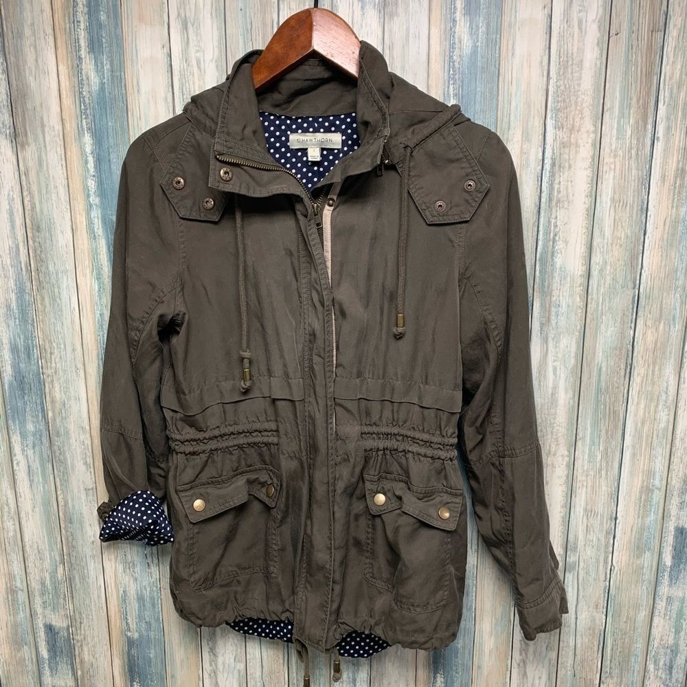 41 Hawthorne Utility Anorak Jacket sz S # M88​​​